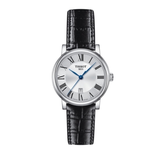 TISSOT Carson Premium - T122.410.16.033.00 Reloj para hombre con mecanismo suizo de cuarzo, caja redonda de acero de 40 mm, esfe