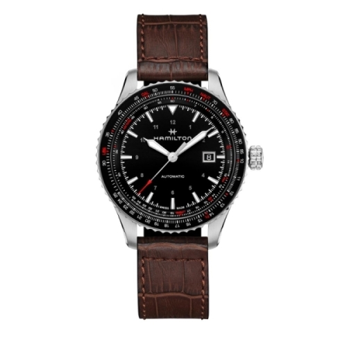 Hamilton Khaki Aviation Converter Auto - H76615530 Reloj en caja de acero de 42mm de diámetro, mecanismo automático con reserva 