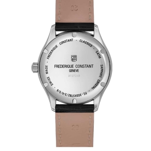 Frederique Constant Classic Index Automatic - FC-303MCK5B6 Reloj en caja de acero de 40 mm de diámetro y movimiento automático c