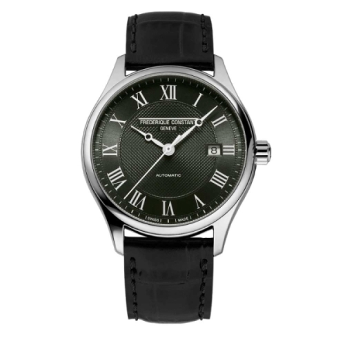 Frederique Constant Classic Index Automatic - FC-303MCK5B6 Reloj en caja de acero de 40 mm de diámetro y movimiento automático c
