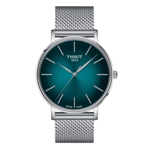 Tissot  Everytime Gent - T143.410.11.091.00 Reloj en caja de acero de 40mm con mecanismo suizo de cuarzo, esfera de color degrad