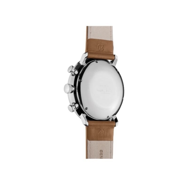 Junghans Max Bill Chronoscope - 27/4502.02 Reloj en caja de acero de 40mm, mecanismo automático calibre J880.2 (sin función de c