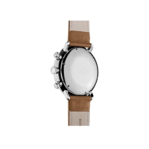Junghans Max Bill Chronoscope - 27/4502.02 Reloj en caja de acero de 40mm, mecanismo automático calibre J880.2 (sin función de c