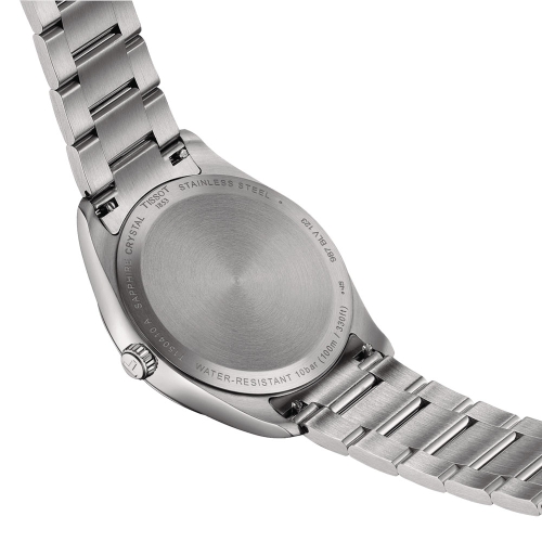 Tissot PR 100 - T150.410.11.041.00 Reloj de hombre en caja redonda de acero de 40 mm, mecanismo suizo de cuarzo, esfera de color