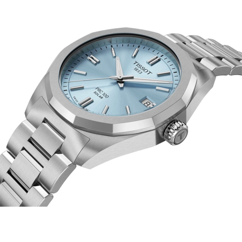 Tissot Prc 100 Solar Quartz 34mm - T151.822.11.351.00 El emblemático modelo PRC 100, presentado originalmente a mediados de los  2