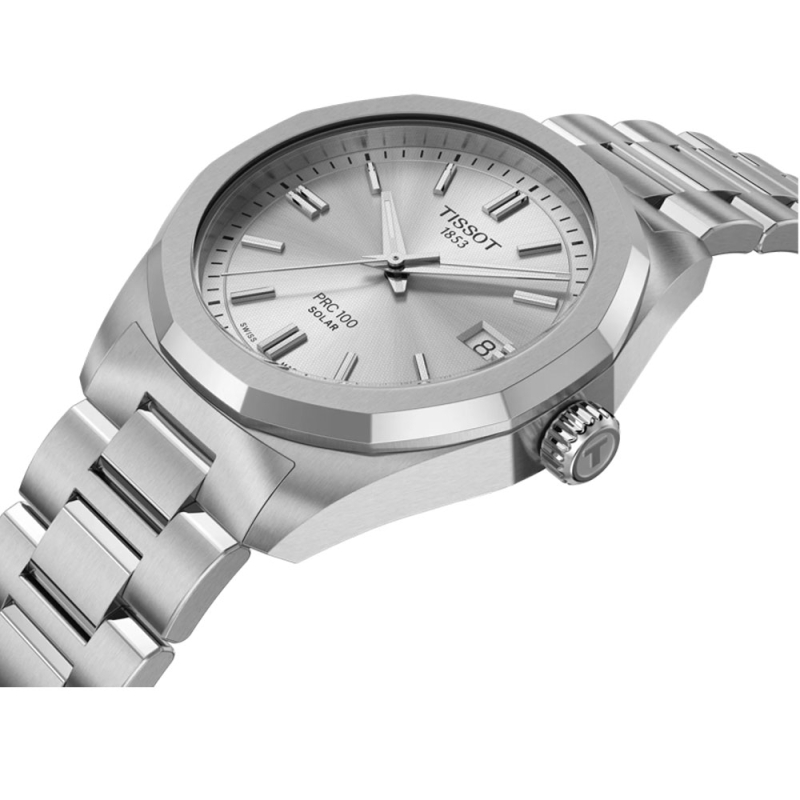 Tissot Prc 100 Solar Quartz 34mm - T151.822.11.031.00 El emblemático modelo PRC 100, presentado originalmente a mediados de los  2