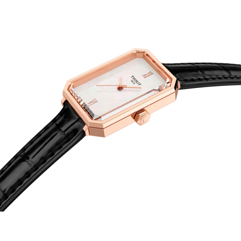 Tissot srv 30mm - T160.110.36.113.00 El reloj SRV se inspira en la época Art Déco, desarrollada en los años veinte. Esta época,  2