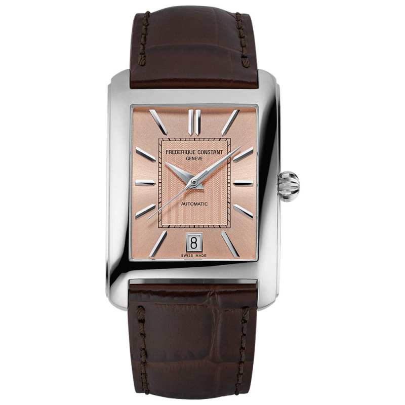 Frederique Constant Classic Carree Automatic- FC-303SAL4C6 El classics carrée automatic presenta un aspecto elegante y retro de