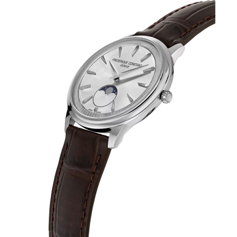 Frederique Constant Classics Moneta Moonphase - FC-206S3S6 El classics moneta moonphase destaca por su movimiento de cuarzo y su 2