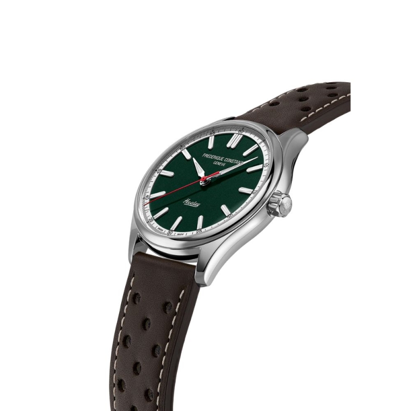 Frederique Constant Vintage Rally Healey Automatic -FC-301HGRS5B26 Modelo aclamado por su esfera verde british racing y su elega 2