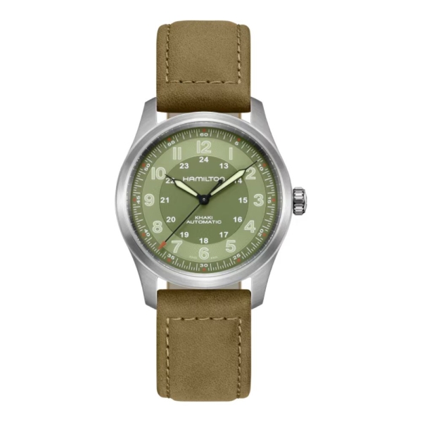 Hamilton Khaki Field Titanium Auto - H70205860 Con un siglo de experiencia en manufactura de relojes militares combinado con los