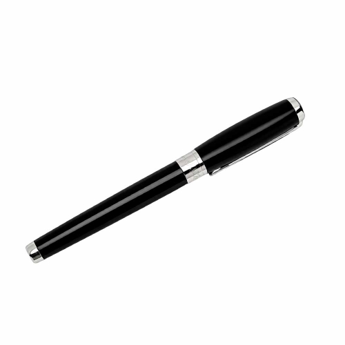 Pluma Dupont Élysée Palladium lacada negra