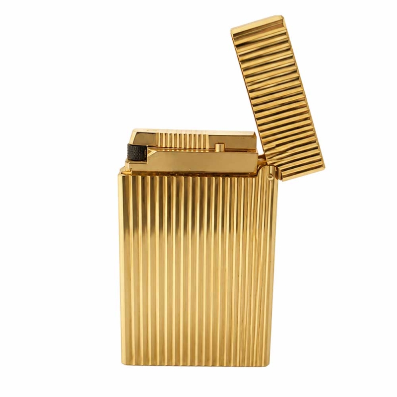 Encendedor chapado oro Dupont 2