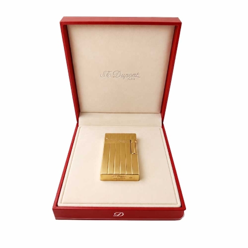 Encendedor Dupont chapado oro