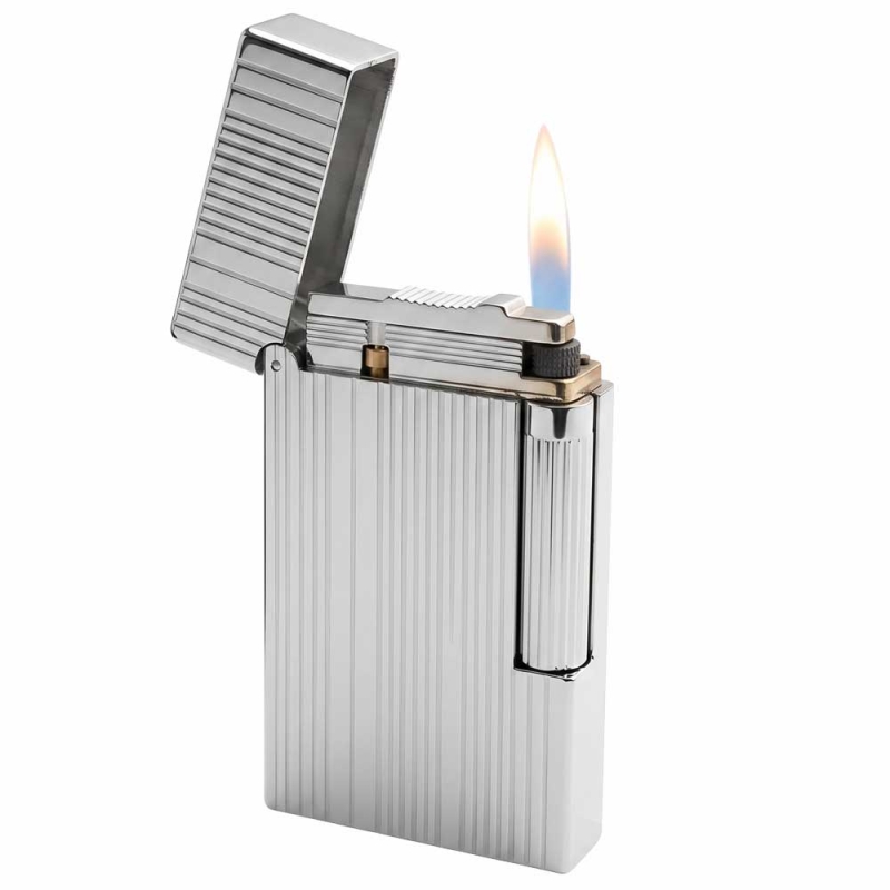 Encendedor Dupont plateado 2