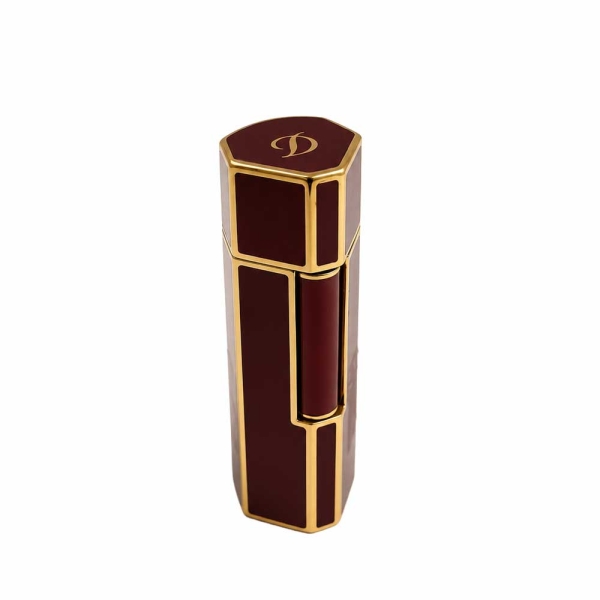 Encendedor Dupont Gold Lotus, lacado NG