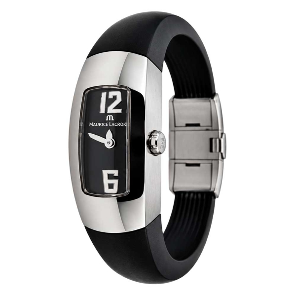 Reloj de Señora Maurice Lacroix en Acero con Caucho Negro - 32860-1101