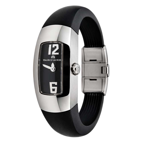 Reloj de Señora Maurice Lacroix en Acero con Caucho Negro - 32860-1101